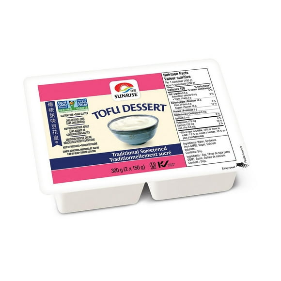 Traditional Sweetened Flavour Tofu Dessert, Traditional Sweetened Flavour Tofu Dessert 2x150g