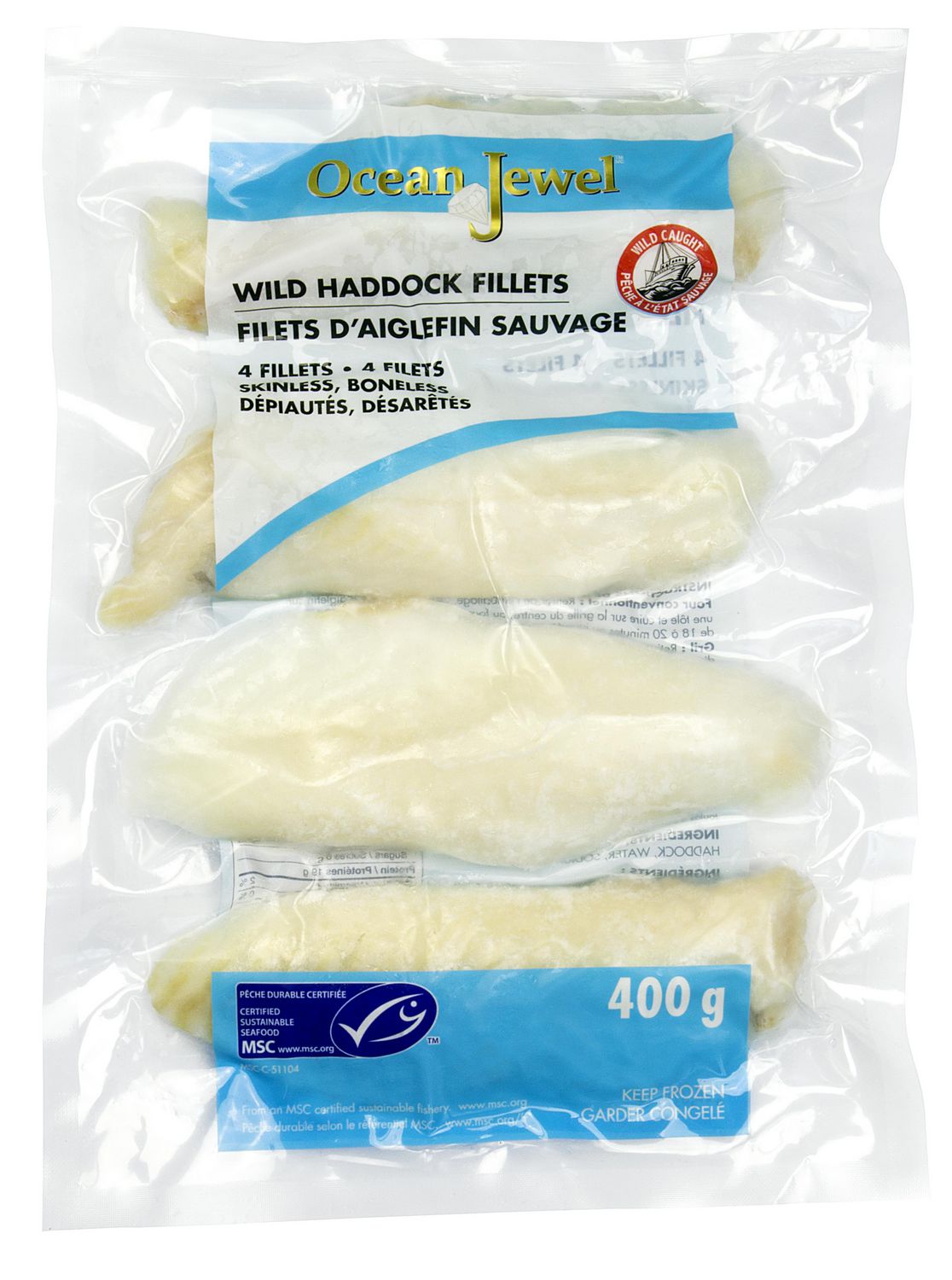 OCEAN JEWEL Wild Haddock Fillets Walmart Canada
