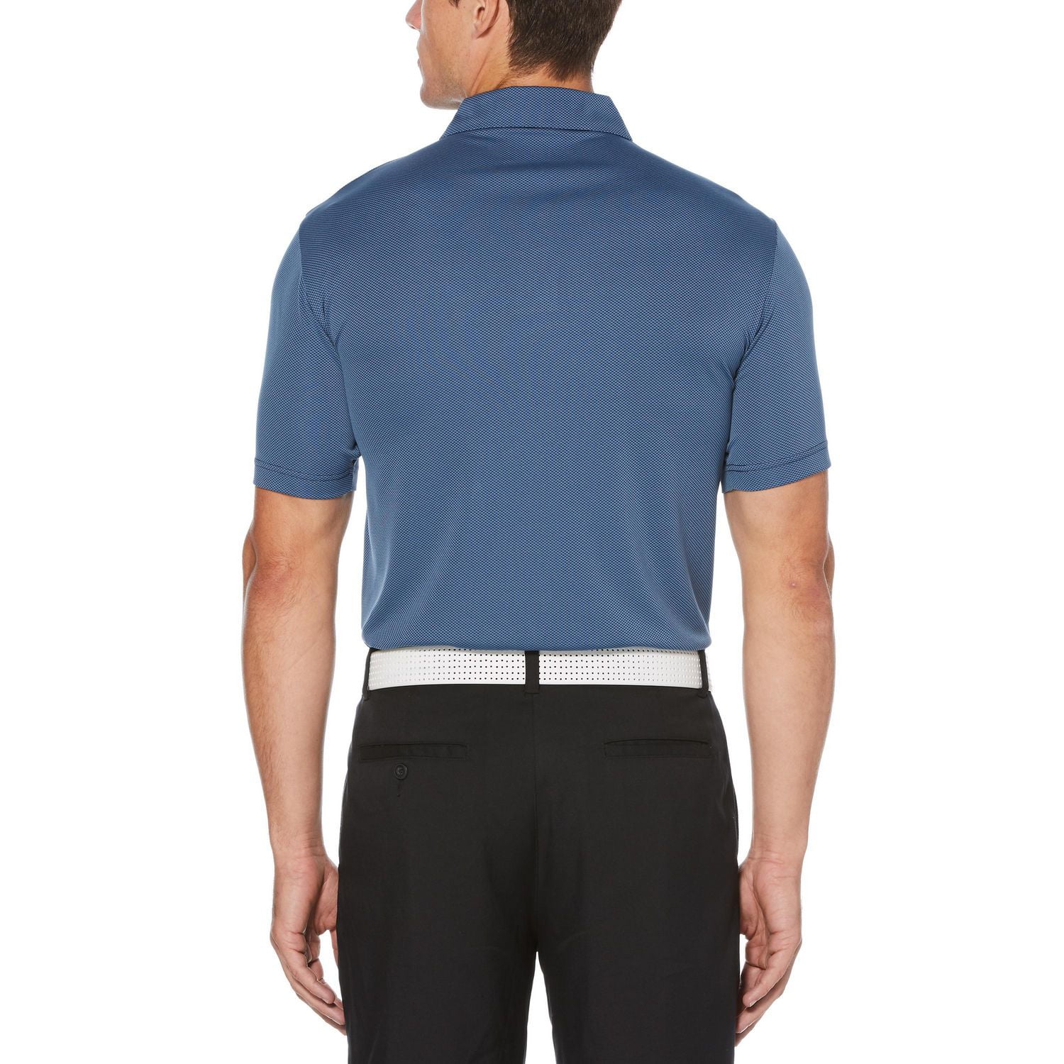 Polo manches courtes Mini Geo Jacquard pour hommes Ben Hogan Performance