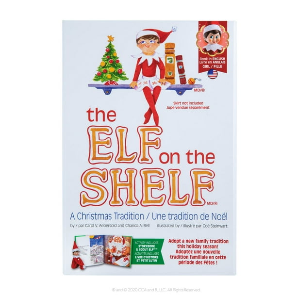 The Elf On The Shelf Girl Light Box set English Book Walmart.ca
