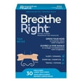 thumbnail image 1 of Breathe Right Nasal Strips, Regular Strength Large Tan, Instantly Relieve Nasal Congestion, 30 Large Tan Strips, 1 of 7