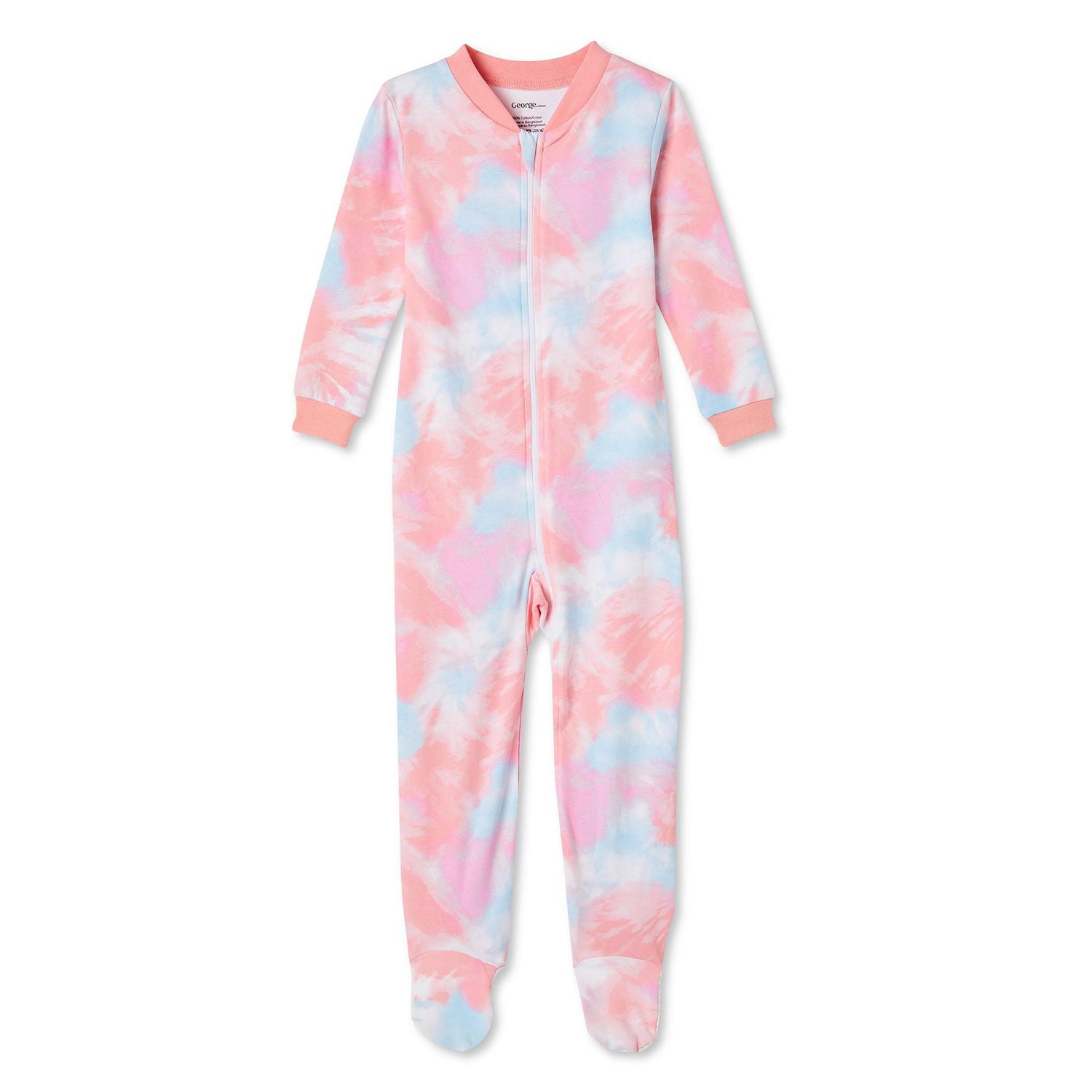 George Toddler Girls' Cotton Sleeper, Sizes 2T-5T