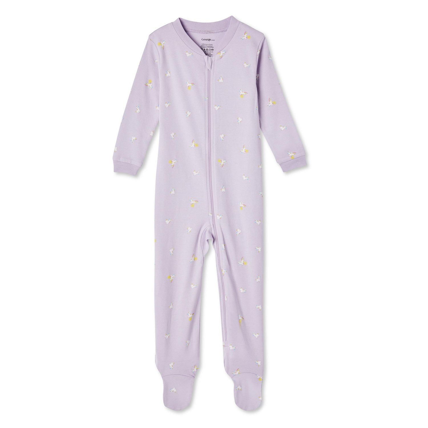 George Toddler Girls' Cotton Sleeper, Sizes 2T-5T