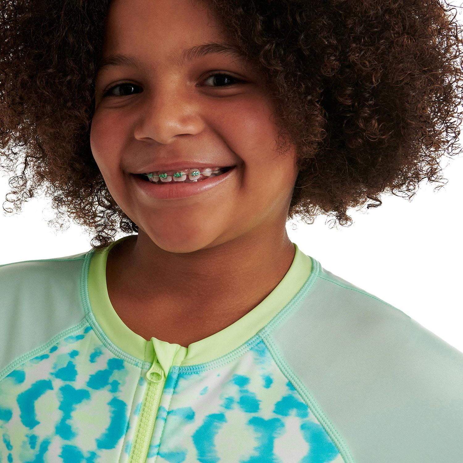 Justice Girls' Long Sleeve Rash Guard 1-Piece