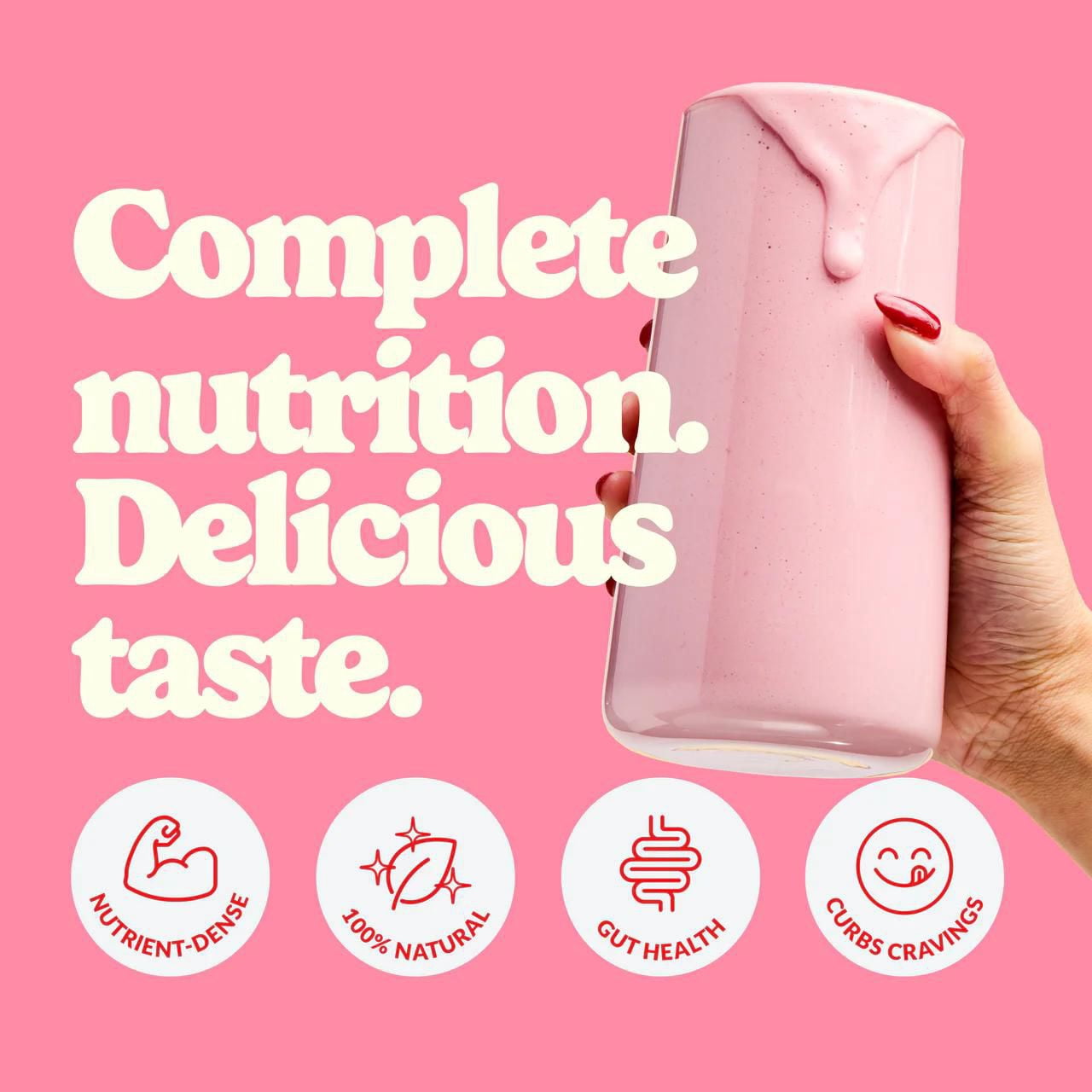 Good Protein, Strawberries & Cream All-in-One Shake, 352g