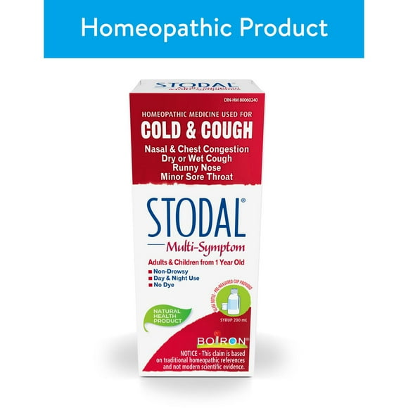 Boiron Stodal Multi-Symptom Homeopathic Medicine Cough & Cold