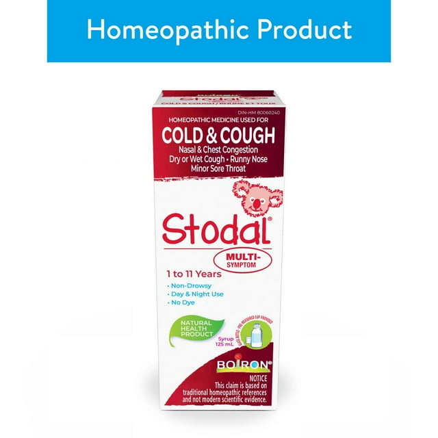 Boiron Stodal Multi-Symptom Homeopathic Medicine Cough & Cold