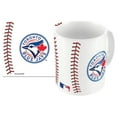 thumbnail image 2 of Toronto Blue Jays 11oz White Baseball Sublimated Ceramic Mug Set, 2 of 2