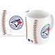 Ensemble de tasses blancs en céramique de 11 oz de baseball sublimé des Blue Jays de Toronto – image 2 sur 2