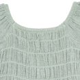 thumbnail image 2 of modern moments™ by Gerber® - Smocked Bubble Romper - Sky, 2 of 5