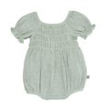 thumbnail image 1 of modern moments™ by Gerber® - Smocked Bubble Romper - Sky, 1 of 5