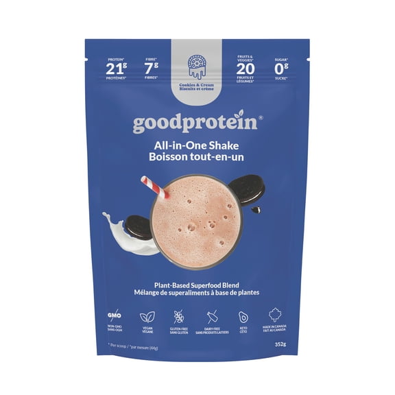 Good Protein, Cookies & Cream All-in-One Shake, 352g
