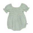 thumbnail image 1 of modern moments™ by Gerber® - Smocked Bubble Romper - Sky, 1 of 5