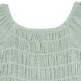 thumbnail image 2 of modern moments™ by Gerber® - Smocked Bubble Romper - Sky, 2 of 5