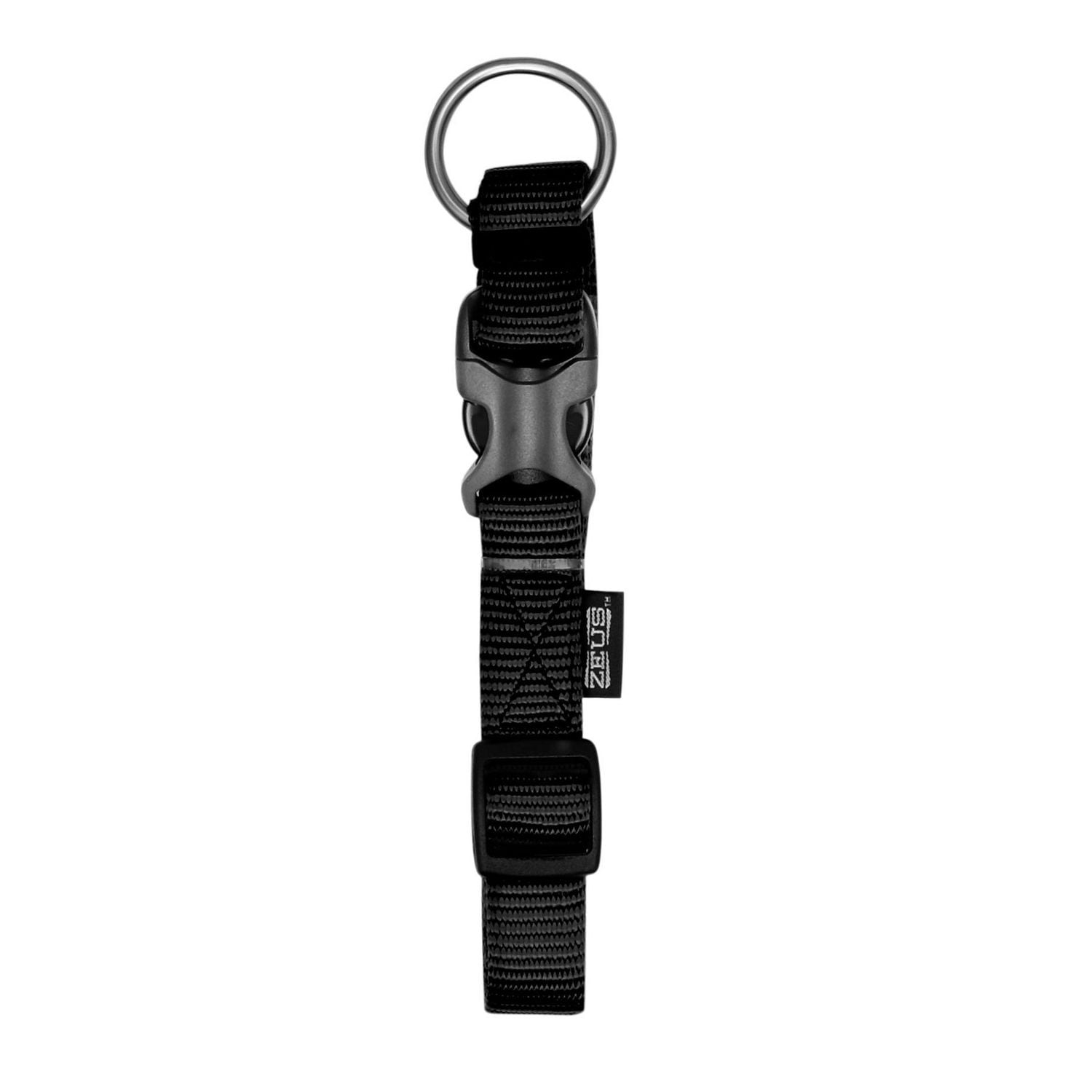 Zeus Adjustable Nylon Dog Collar, Small