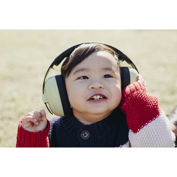 Baby Banz - Cache-oreilles - Protection auditive pour bébé - De 2 mois à 2  ans et plus - Meilleur indice de réduction du bruit de l'industrie - Doux  et confortable 