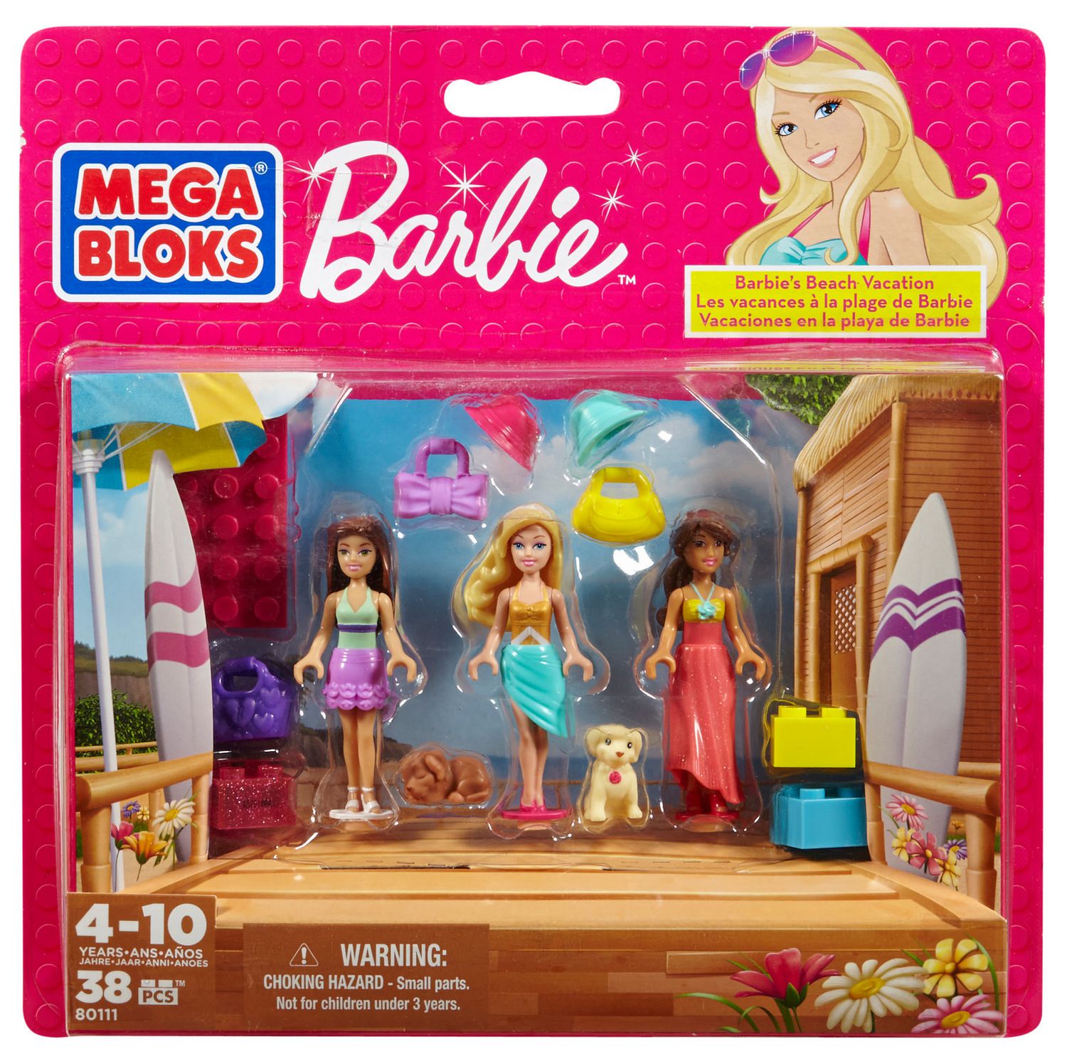Mega Brands Inc MEGA BLOKS – Barbie™ - Beach Vacation (80111 