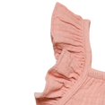 thumbnail image 3 of modern moments™ by Gerber® - Long Leg Flutter Sleeve Romper - Rose, 3 of 5