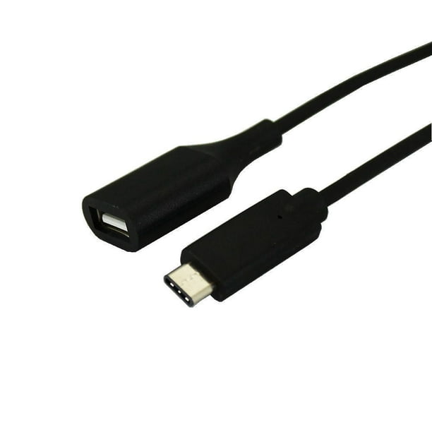 Câble USB 2.0 C mâle à A femelle de BlueDiamond de 3 pi