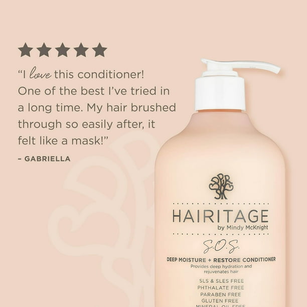 Hairitage S.O.S. Deep Moisture + Restore Conditioner, Restore