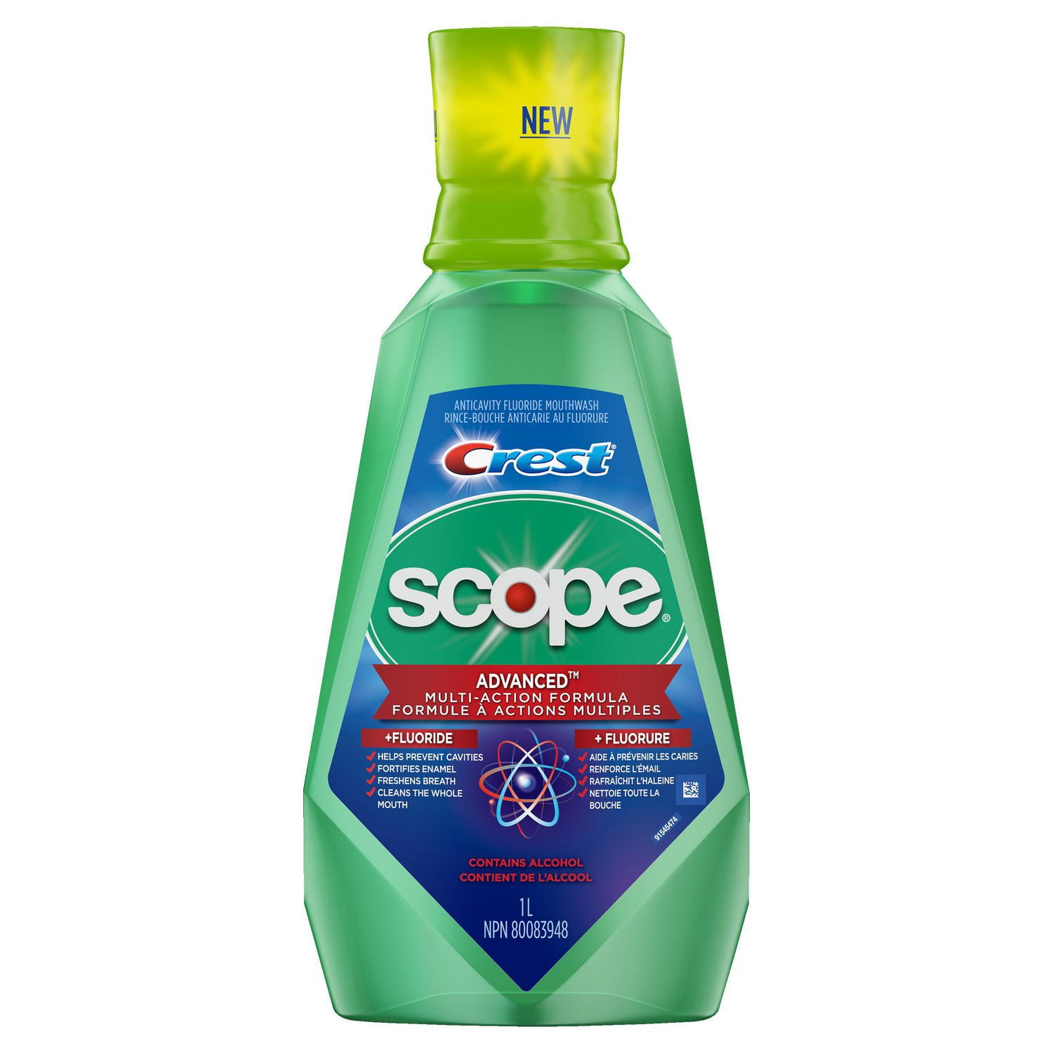 Crest Scope Advanced MutiAction Fluoride Mouthwash Walmart Canada