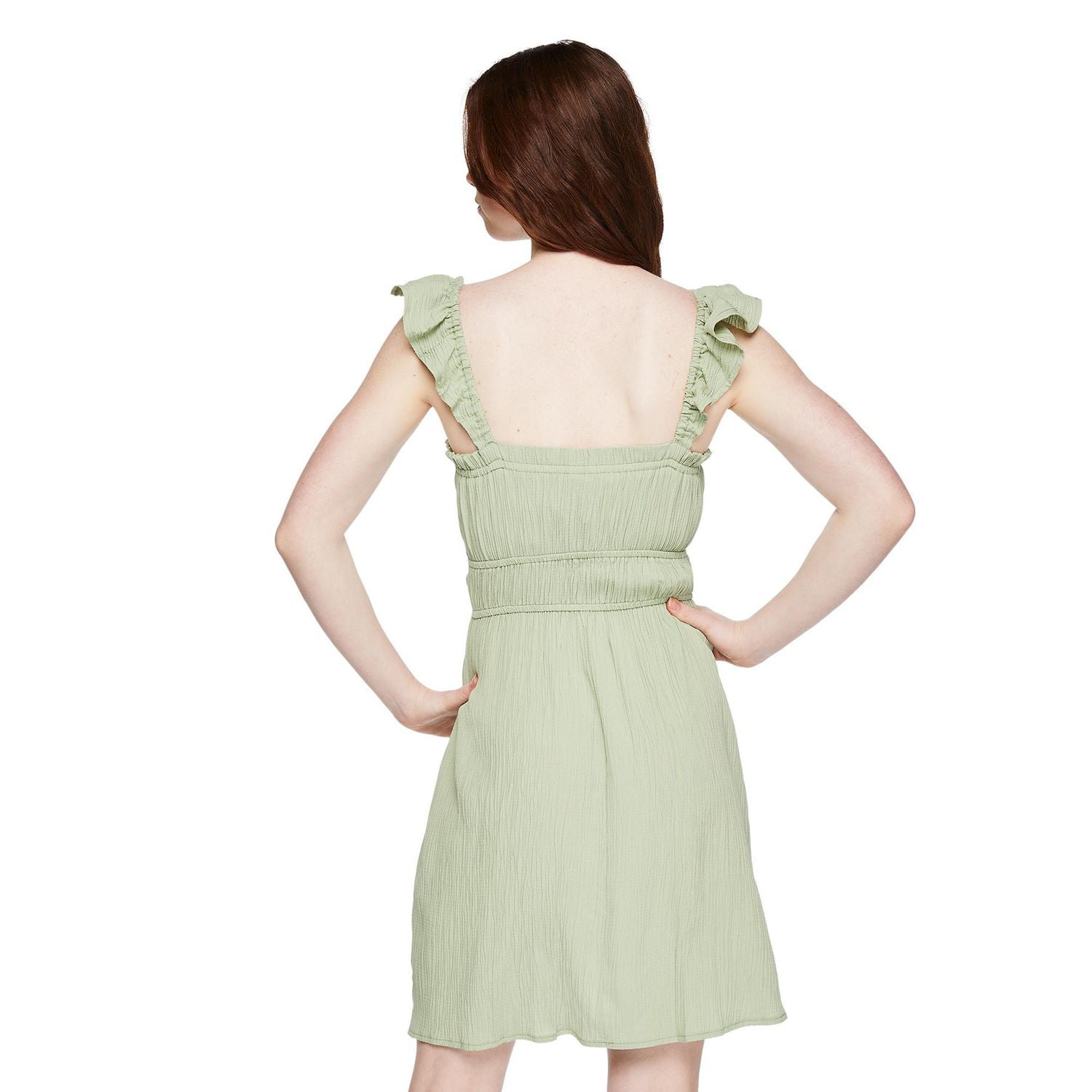 No Boundaries Women's Ruffle Dress