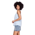 thumbnail image 2 of George Women's V-Neck Pocket Tank Top, 2 of 6