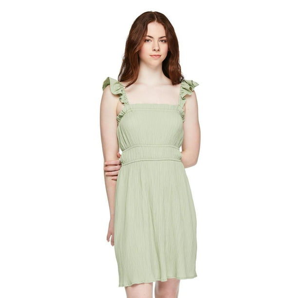 No Boundaries Women's Ruffle Dress - Walmart.ca