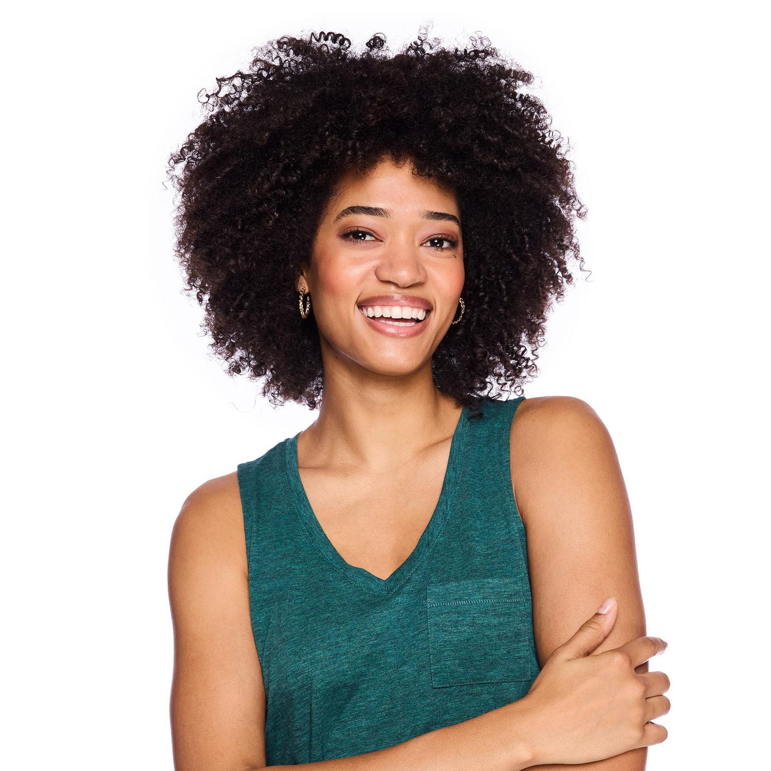 George Women's V-Neck Pocket Tank Top