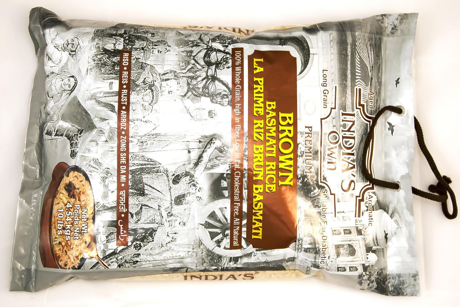 India's own Premium Brown Basmati Rice 4.54 Kg Walmart Canada