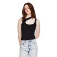 thumbnail image 1 of No Boundaries Women's Cut-Out Tank, 1 of 6