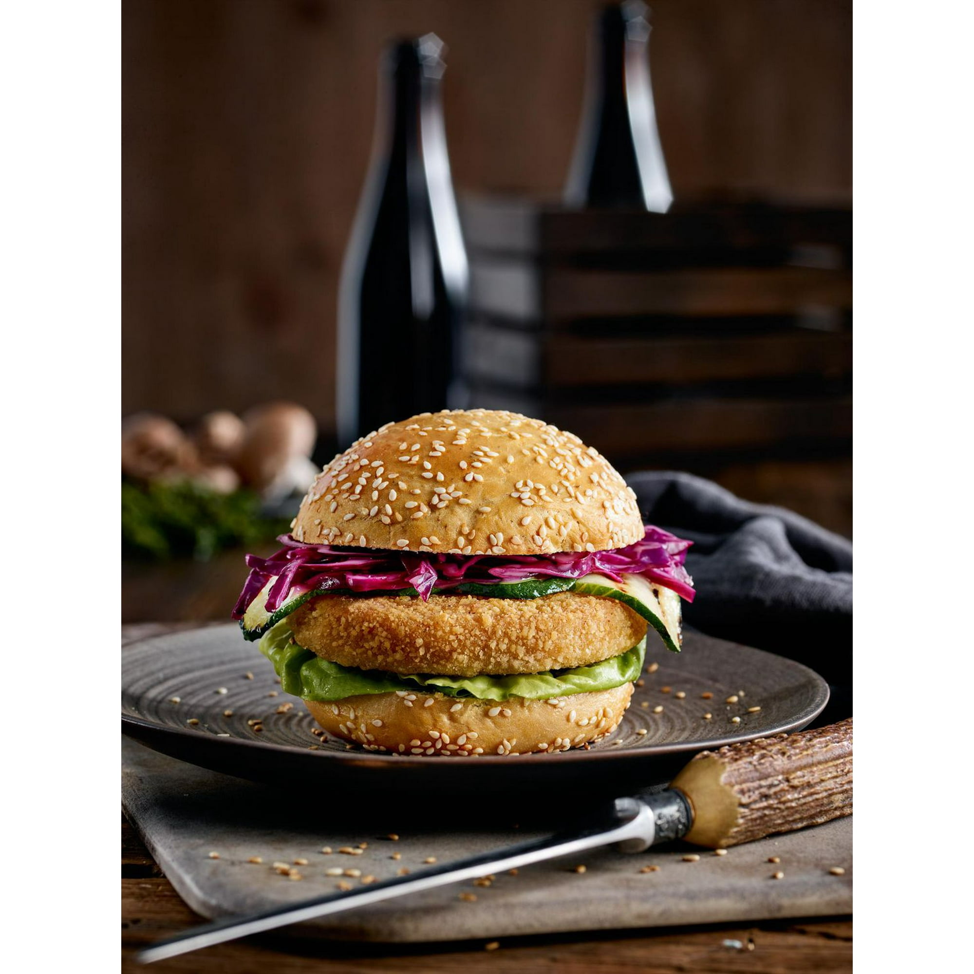 Burger Hamburger Di Barbie Vegan Barbie Burger Flower Burger Tre