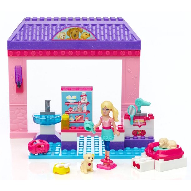 Mega Bloks – Barbie™ – Salon pour animaux Construis et joue