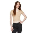 thumbnail image 1 of No Boundaries Women's V-Neckline Baby Tee, 1 of 6