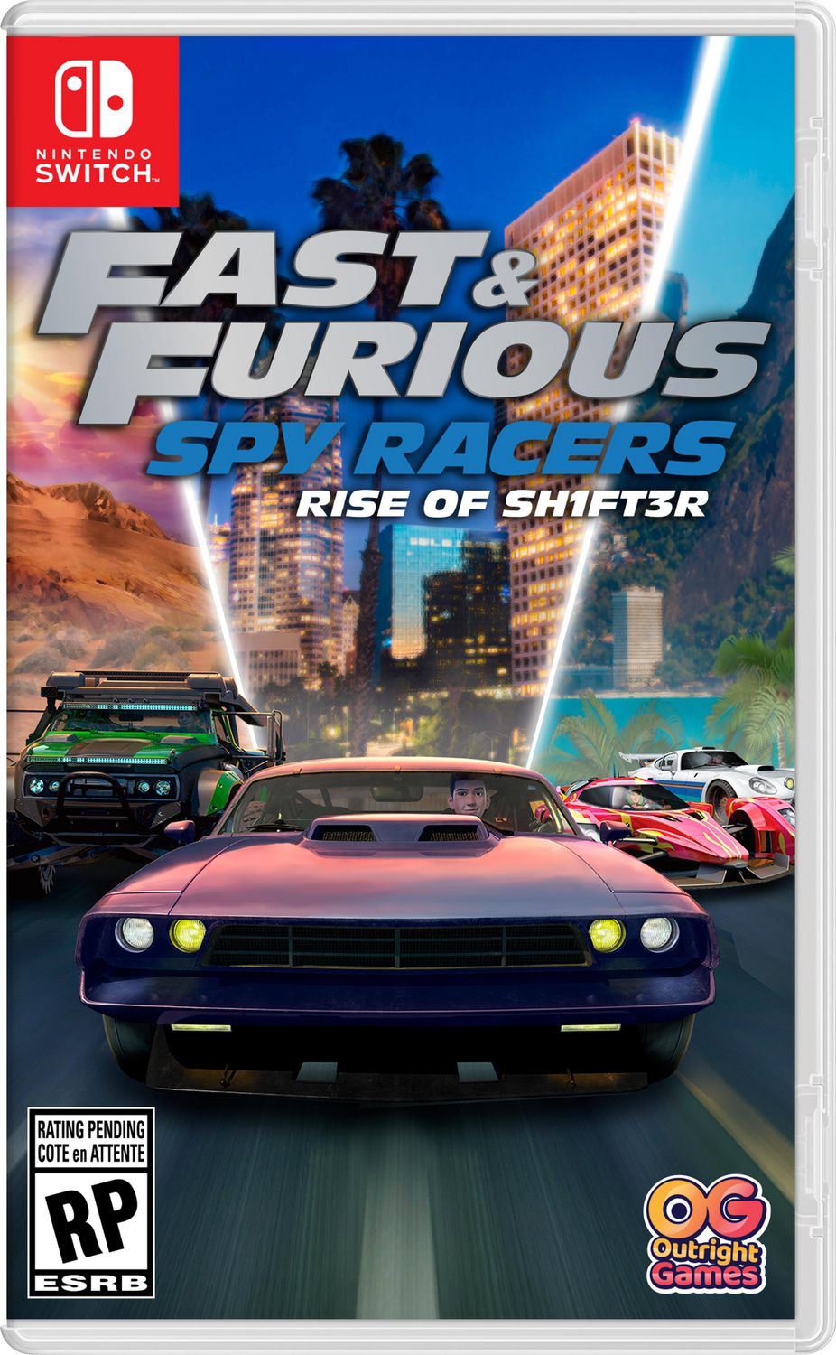 Jeu vidéo Fast & Furious: Spy Racers Rise of SH1FT3R pour Nintendo