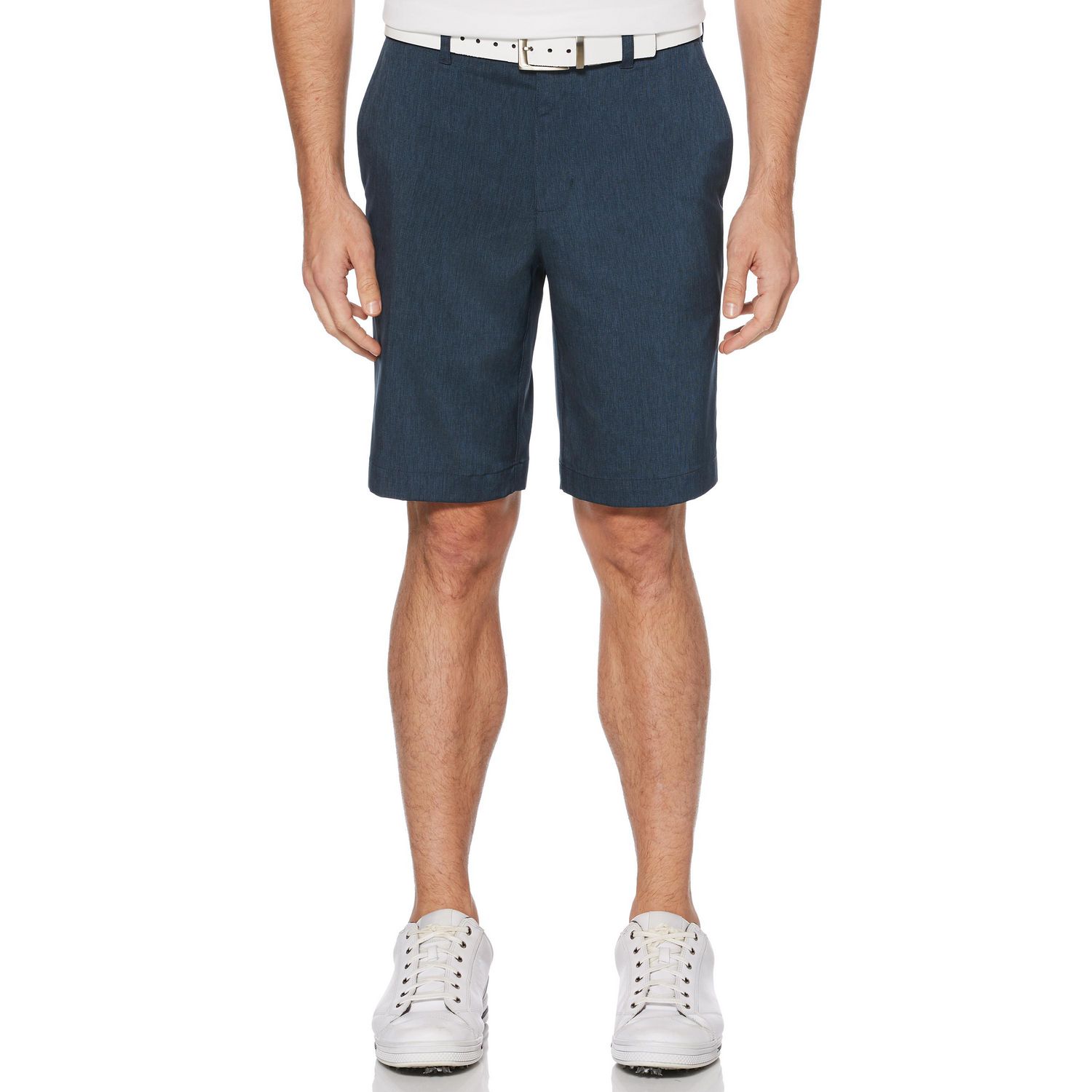 Ben Hogan Performance Short texturé unicolore avec devant pour homme