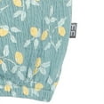 thumbnail image 4 of modern moments™ by Gerber® - Long Leg Flutter Sleeve Romper - Teal Lemon Vine, 4 of 5