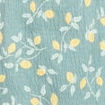 thumbnail image 5 of modern moments™ by Gerber® - Long Leg Flutter Sleeve Romper - Teal Lemon Vine, 5 of 5