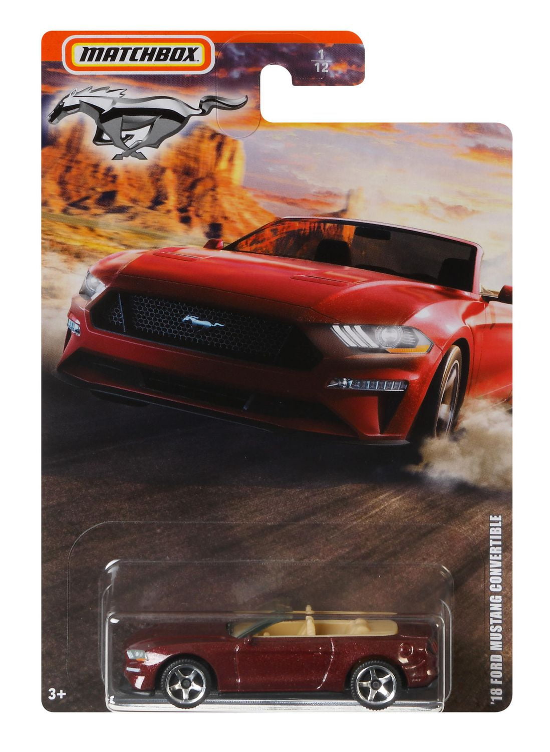 mustang matchbox cars