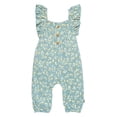 thumbnail image 1 of modern moments™ by Gerber® - Combinaison à manches longues et volants - Teal Lemon Vine, 1 of 5