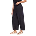 thumbnail image 2 of George Women's Mineral Washed Pull-On Cropped Pant, 2 of 6