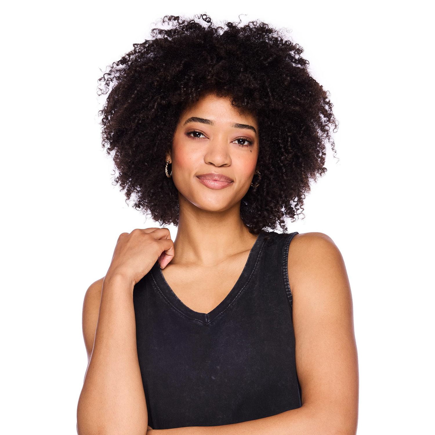 George Women's Mineral Washed V-Neck Tank Top