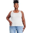 thumbnail image 1 of George Plus Women's Rib Tank, 1 of 6