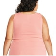 thumbnail image 3 of George Plus Women's Rib Tank, 3 of 6