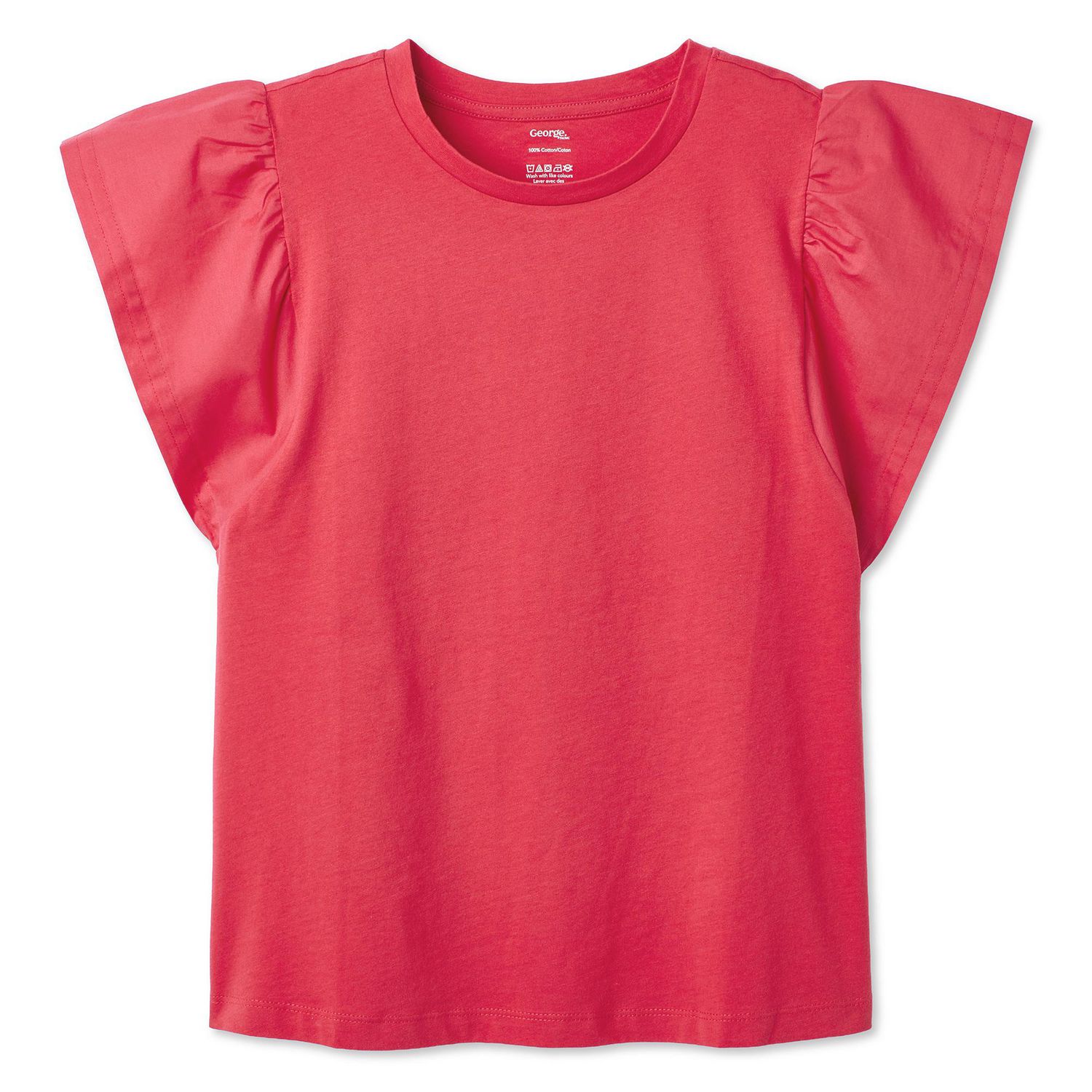 George Women's Flutter-Sleeve Top