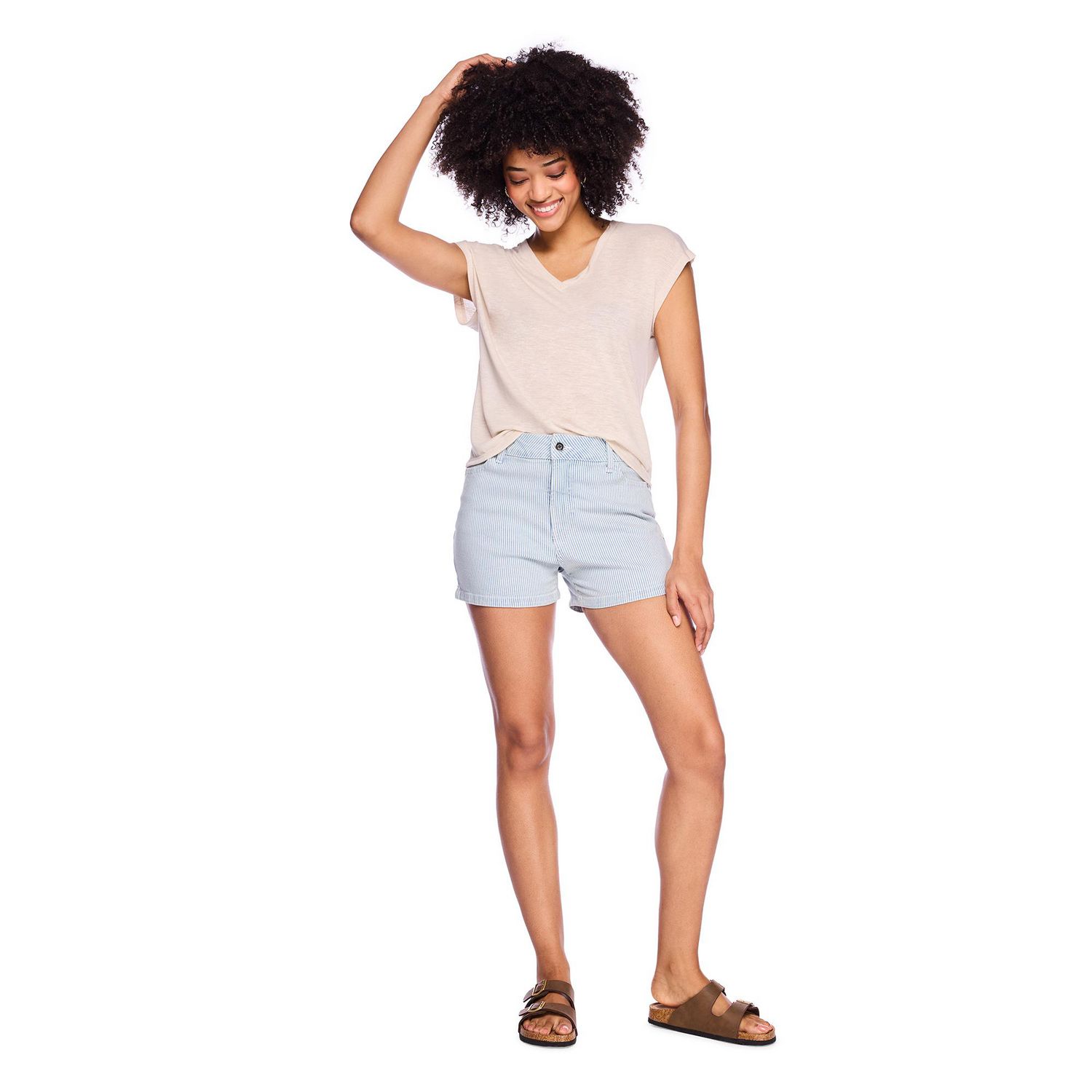 Short en denim décontracté 3 po George pour femmes