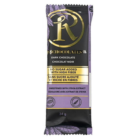 Ross Choc Noir au Noisette 34g w stevia Ross Choc Noir au Noisette 34g