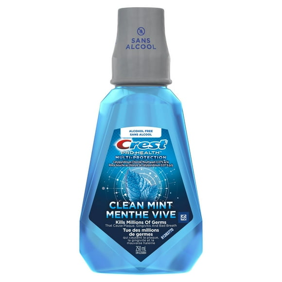Crest Pro-Health Multi-Protection Clean Mint Mouthwash, 250 mL