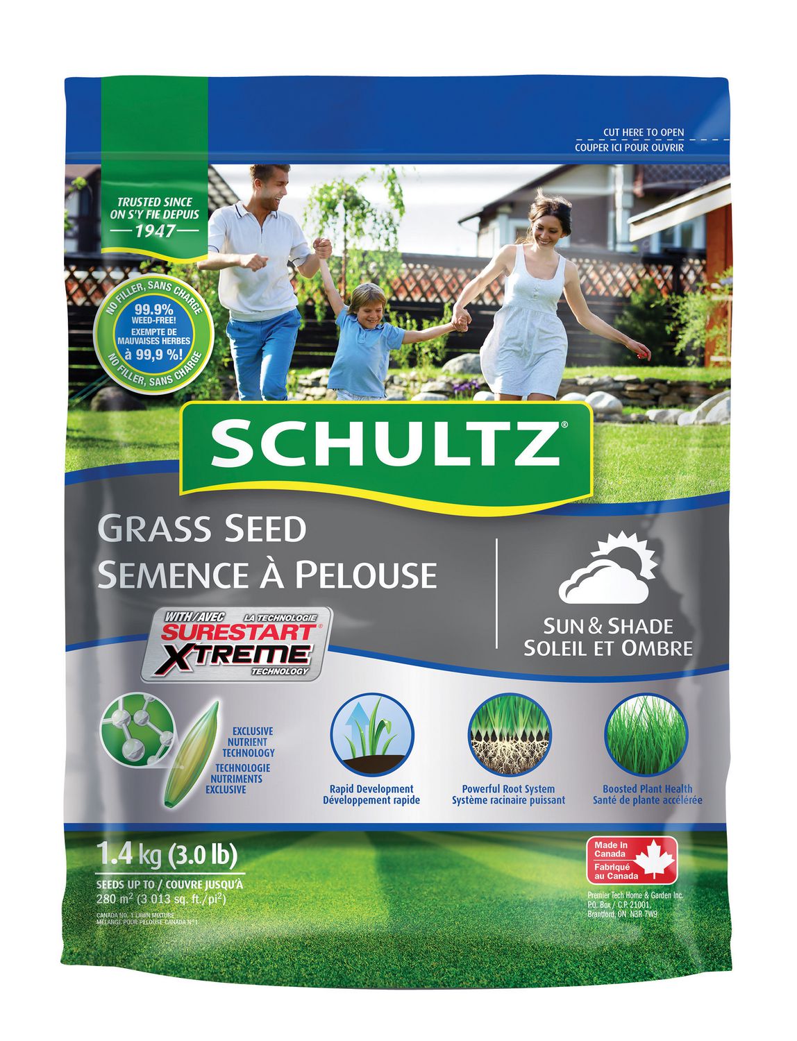 Schultz Grass Seed With Surestart Xtreme Walmart Canada 