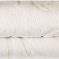 thumbnail image 2 of Serviette de bain blanche à franges hometrends en coton, 2 of 2